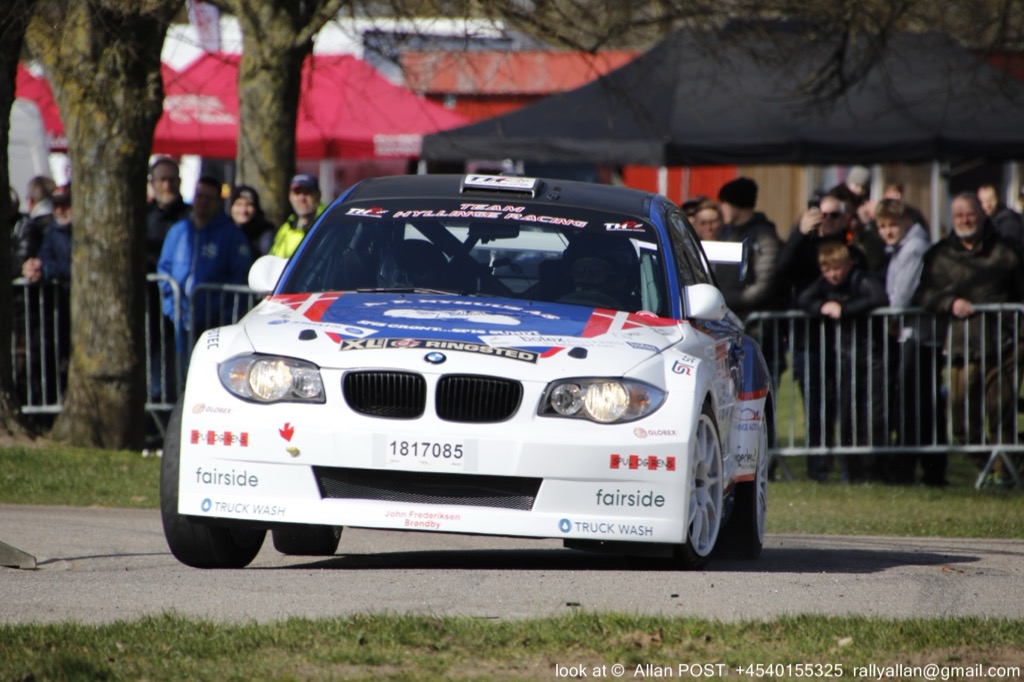 Team Hyllinge Racing til DM i rallysprint.
(Foto: Allan POST)